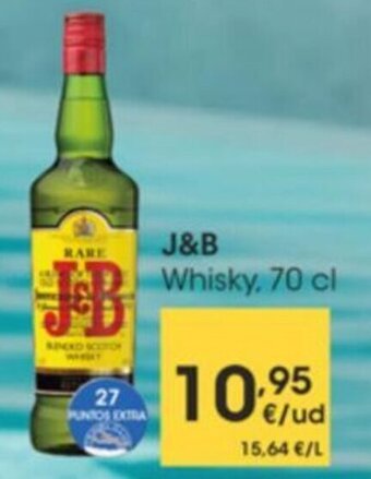 Eroski J&B Whisky, 70 cl oferta