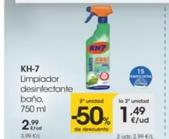 Eroski KH-7 Limpiador desinfectante baño, 750 ml oferta