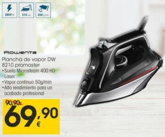 Eroski Rowenta Plancha de Vapor DW 8210 Promaster oferta