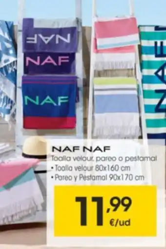 Eroski Nafnaf Toalla Velour, Pareo O Pastemal oferta
