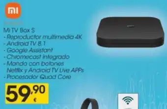 Eroski Xiaomi Mi TV Box S oferta