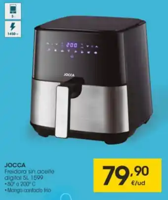 Eroski Jocca Freidora Sin Aceite Digital 5L 1599 oferta