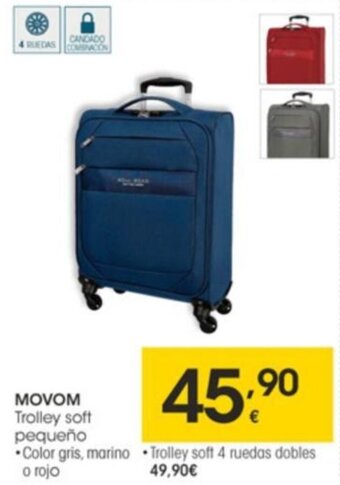 Eroski Movom Trolley Soft Pequeño oferta