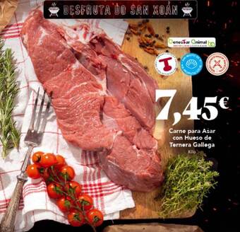 Gadis Carne Para Asar Con Hueso De Ternera Gallega oferta