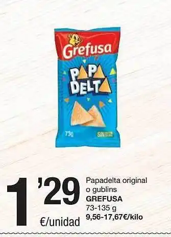 SPAR Fragadis Papadelta Original O Gublins Grefusa oferta