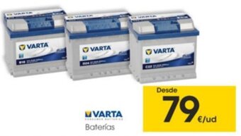 Eroski Varta Baterías oferta