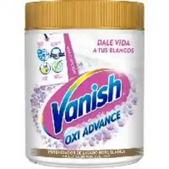 FROIZ Quitamanchas vanish oxi advance para la ropa blanca, elimina olores, potenciador de lavado en polvo 400 g oferta