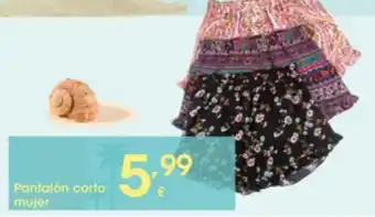 Eroski Pantalón Corto Mujer oferta
