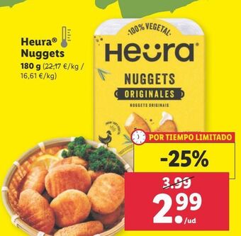 Lidl Nuggets heura oferta
