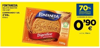 BM Supermercados Fontaneda Galleta Digestive 700 g Net oferta