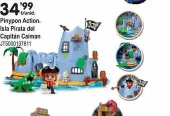 Juguetoon Pinypon Action. Isla Pirata Del Capitán Caiman oferta
