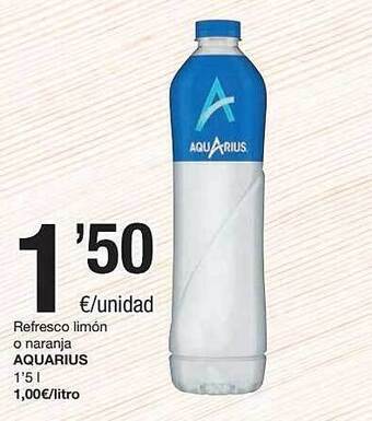 SPAR Fragadis Refresco Limón O Naranja Aquarius oferta