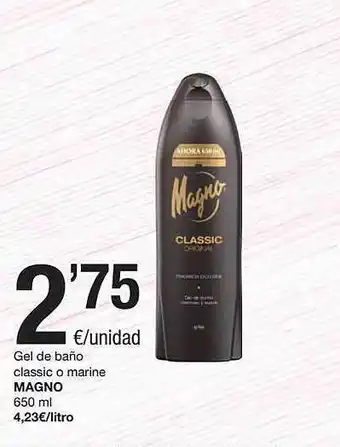 SPAR Fragadis Gel De Baño Classic O Marine Magno oferta