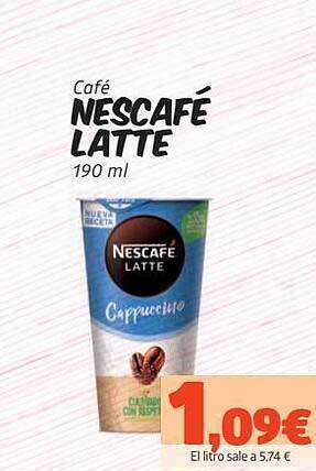 SPAR Fragadis Café Nescafé Latte oferta