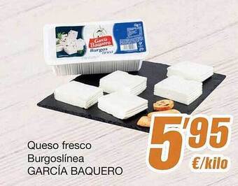 SPAR Fragadis Queso Fresco Burgoslínea García Baquero oferta