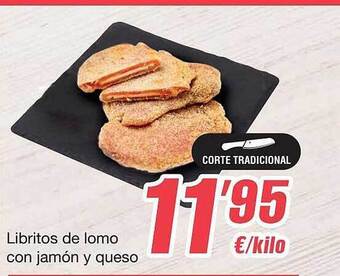 SPAR Fragadis Libritos De Lomo Con Jamón Y Queso oferta