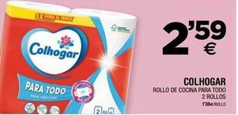 BM Supermercados Colhogar Rollo De Cocina Para Todo 2 Rollos oferta