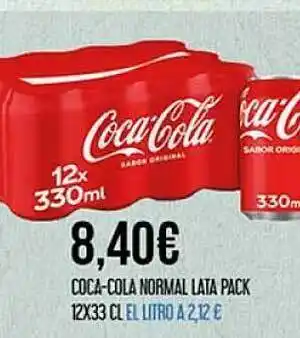 Coca-cola Normal Lata Pack 12 X 33cl