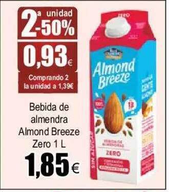 FROIZ Bebida De Almendra Almond Breeze oferta