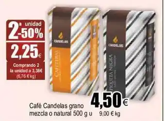 FROIZ Café Candelas Grano Mezcla Natural oferta