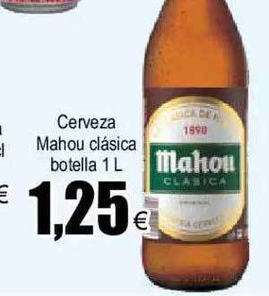 FROIZ Cerveza Mahou Clásica Botella oferta