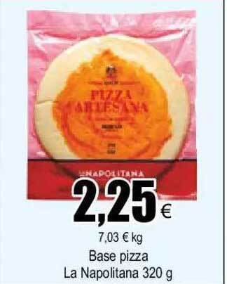 FROIZ Base Pizza La Napolitana oferta