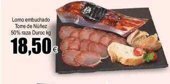 FROIZ Lomo Embuchado Torre De Núñez 50% Raza Duroc oferta