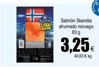 FROIZ Salmón Skandia Ahumado Noruego oferta
