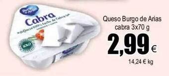FROIZ Queso Burgo De Arias Cabra oferta