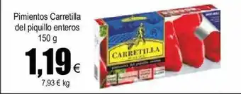FROIZ Pimientos Carretilla Del Piquillo Enteros oferta