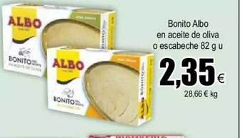 FROIZ Bonito Albo En Aceite De Oliva O Escabeche oferta