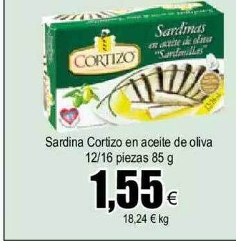 FROIZ Sardina Cortizo En Aceite De Oliva oferta