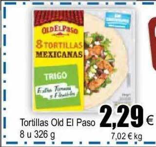 FROIZ Tortillas Old El Paso oferta