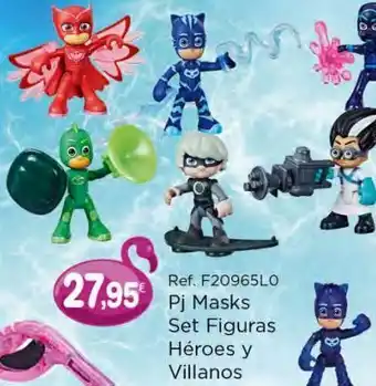 Afede Pj masks set figuras héroes y villanos oferta