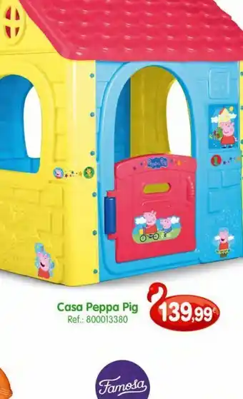Casa de juguete peppa pig