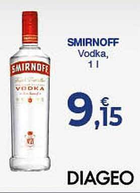 CashDiplo Smirnoff Vodka oferta