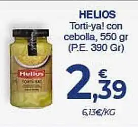 CashDiplo Helios Torti-ya! Con Cebolla oferta