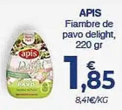 CashDiplo Apis Fiambre De Pavo Delight oferta