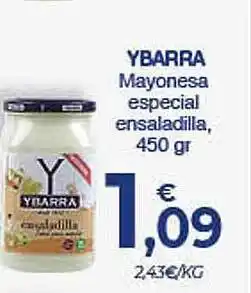 CashDiplo Ybarra Mayonesa Especial Ensaldilla oferta