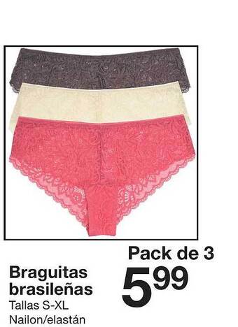 Zeeman Braguitas Brasileñas oferta