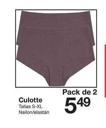 Zeeman Culotte oferta