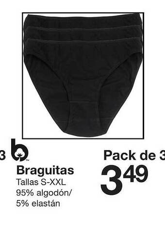 Zeeman Braguitas oferta