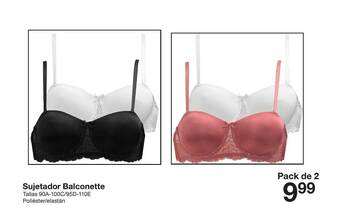 Zeeman Sujetador Balconette oferta