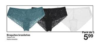 Zeeman Braguitas Brasileñas oferta