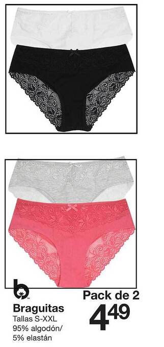 Zeeman Braguitas oferta