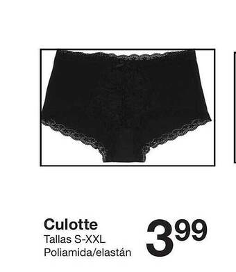 Zeeman Culotte oferta