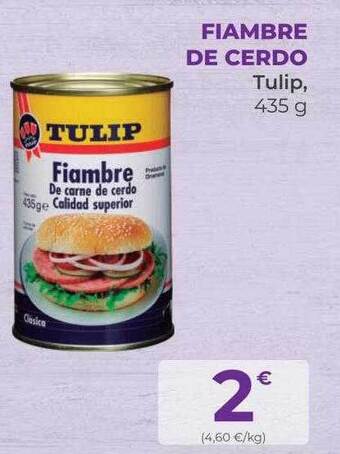 SPAR Gran Canaria Fiambre De Cerdo Tulip oferta