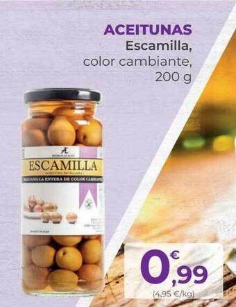 SPAR Gran Canaria Aceitunas Escamilla oferta