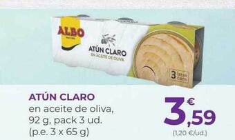 SPAR Gran Canaria Atún Claro En Aceite De Oliva oferta