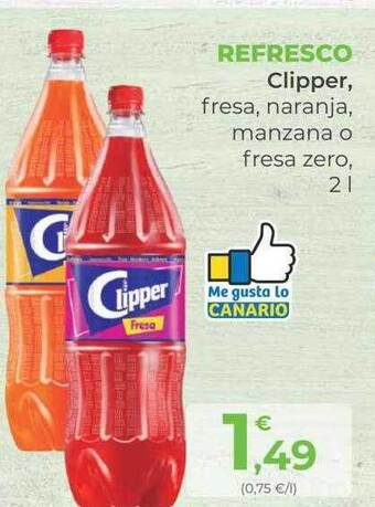 SPAR Gran Canaria Refresco Clipper oferta